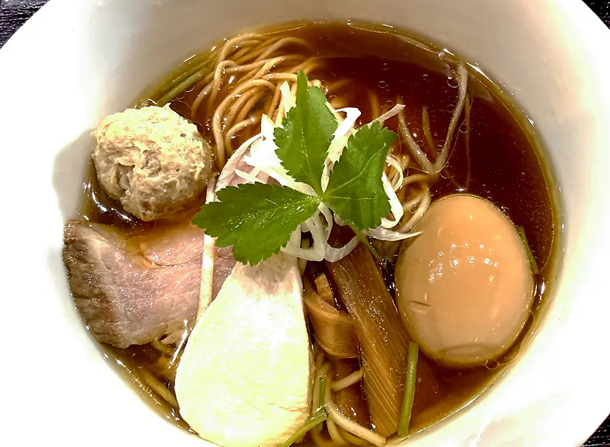 味玉肉三種 特製醤油そば